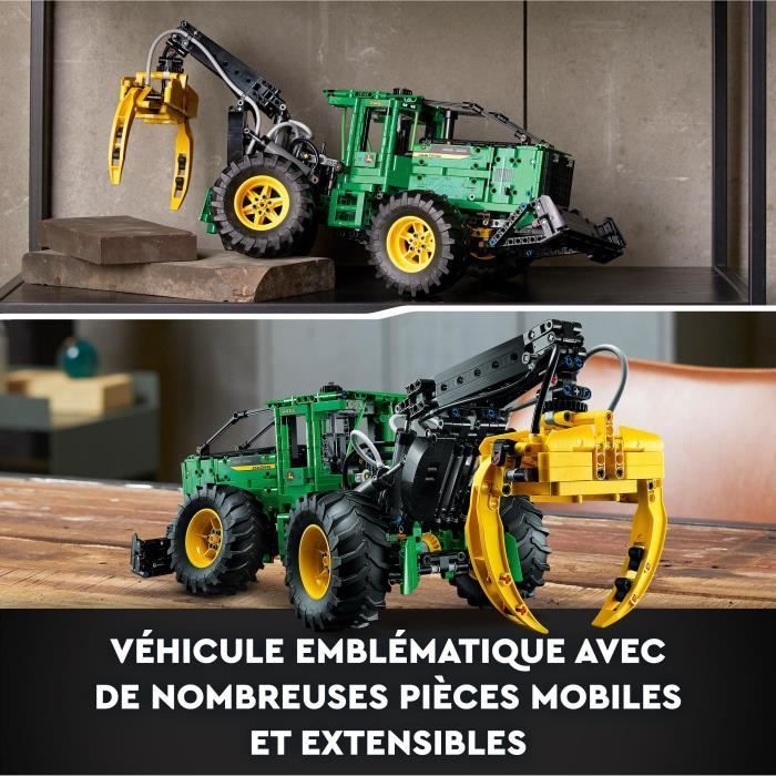 LEGO® Technic 42157 John Deere 948L-II Skidder, bouwvoertuigmodel met functies