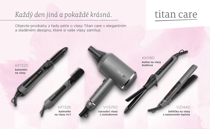 Concept Titan Care KF1320 Lockenstab/Trockner
