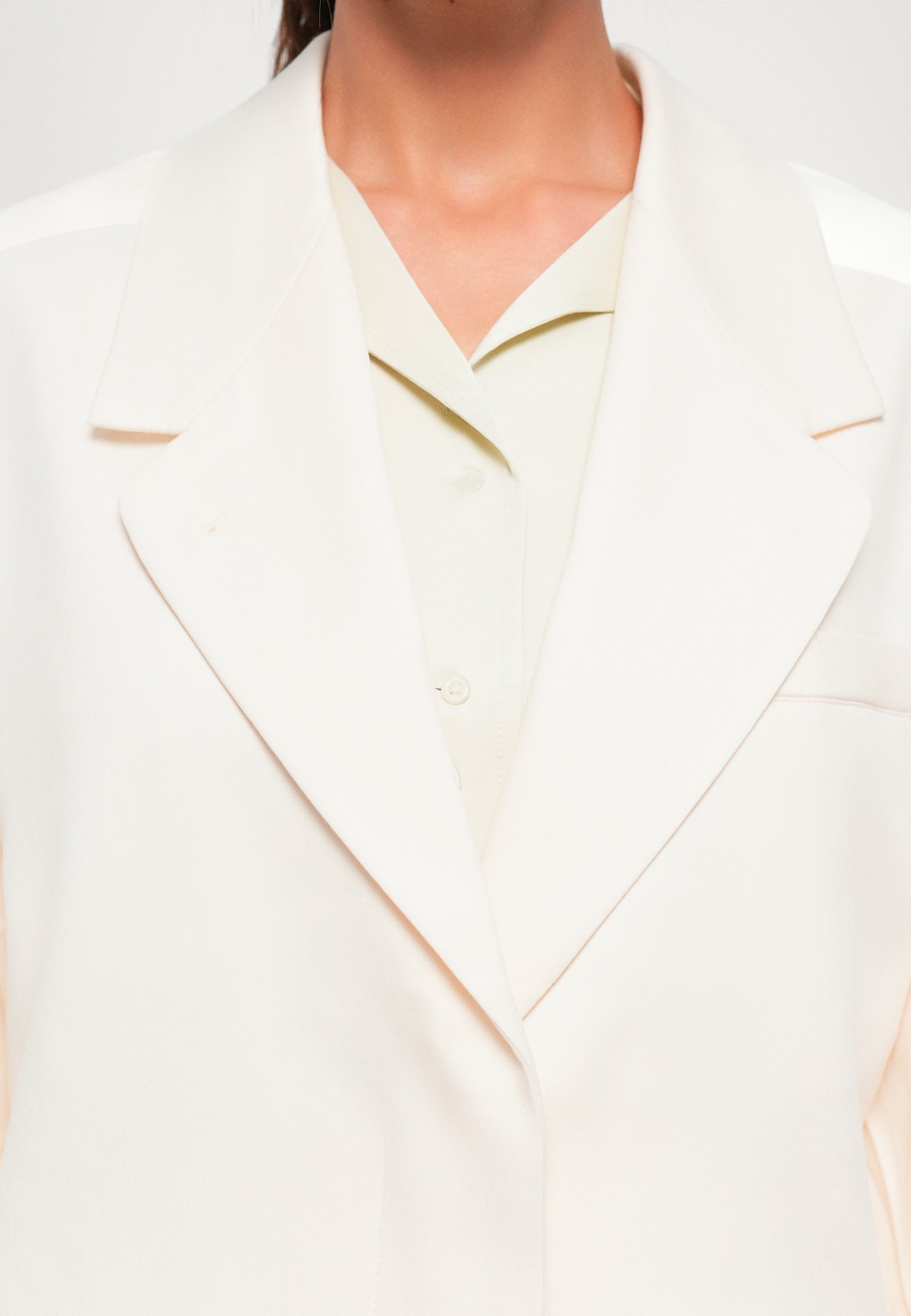 BLIJF OVERSIZED - Blazer - tofu beige