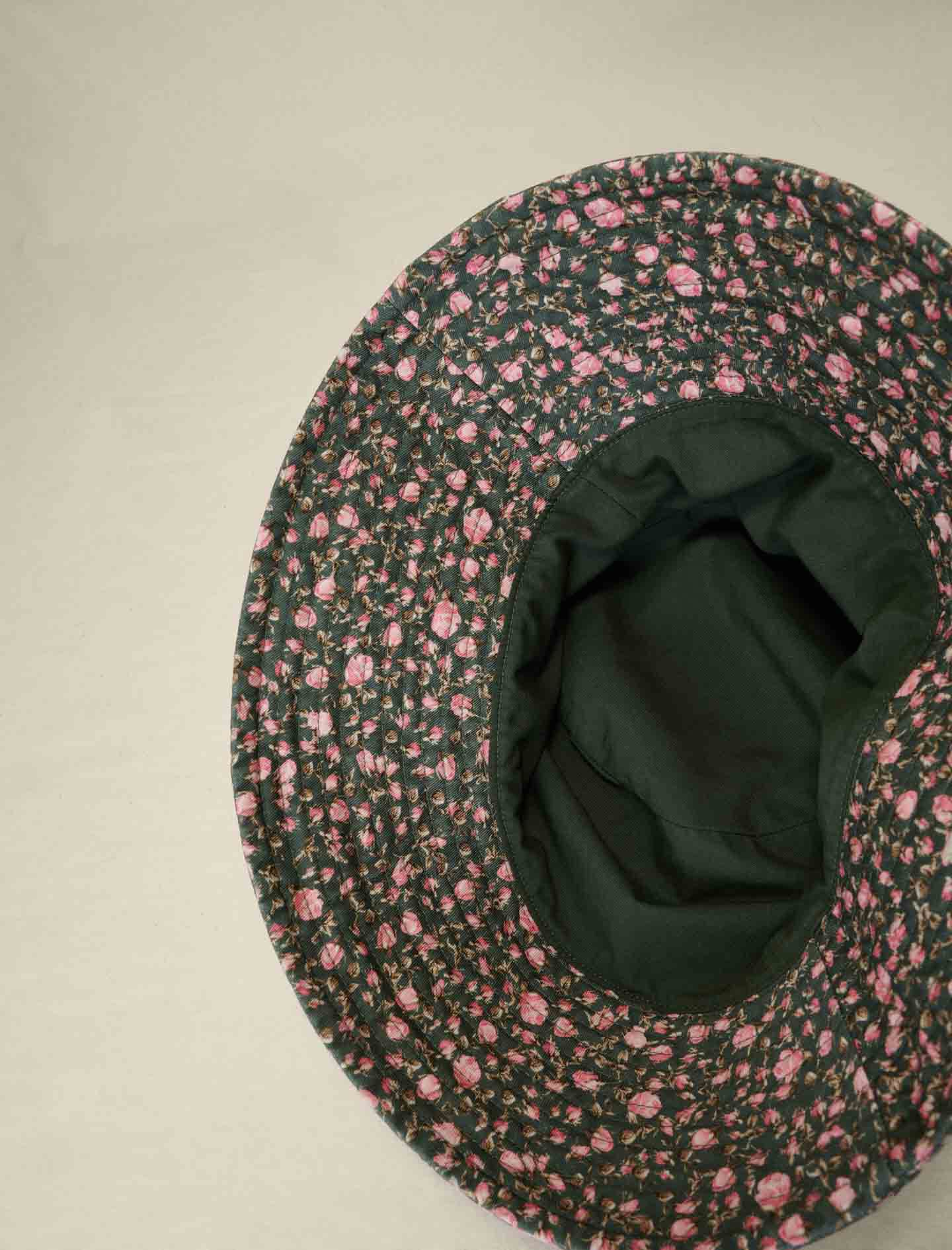 Bob wide printed-Bouton de roses