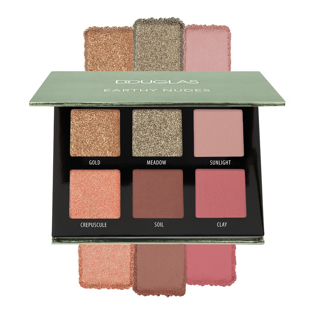 Douglas Collection paleta sjenila za oči „Zemljani nude tonovi“ – mini paleta sjenila za oči – 7,5 g