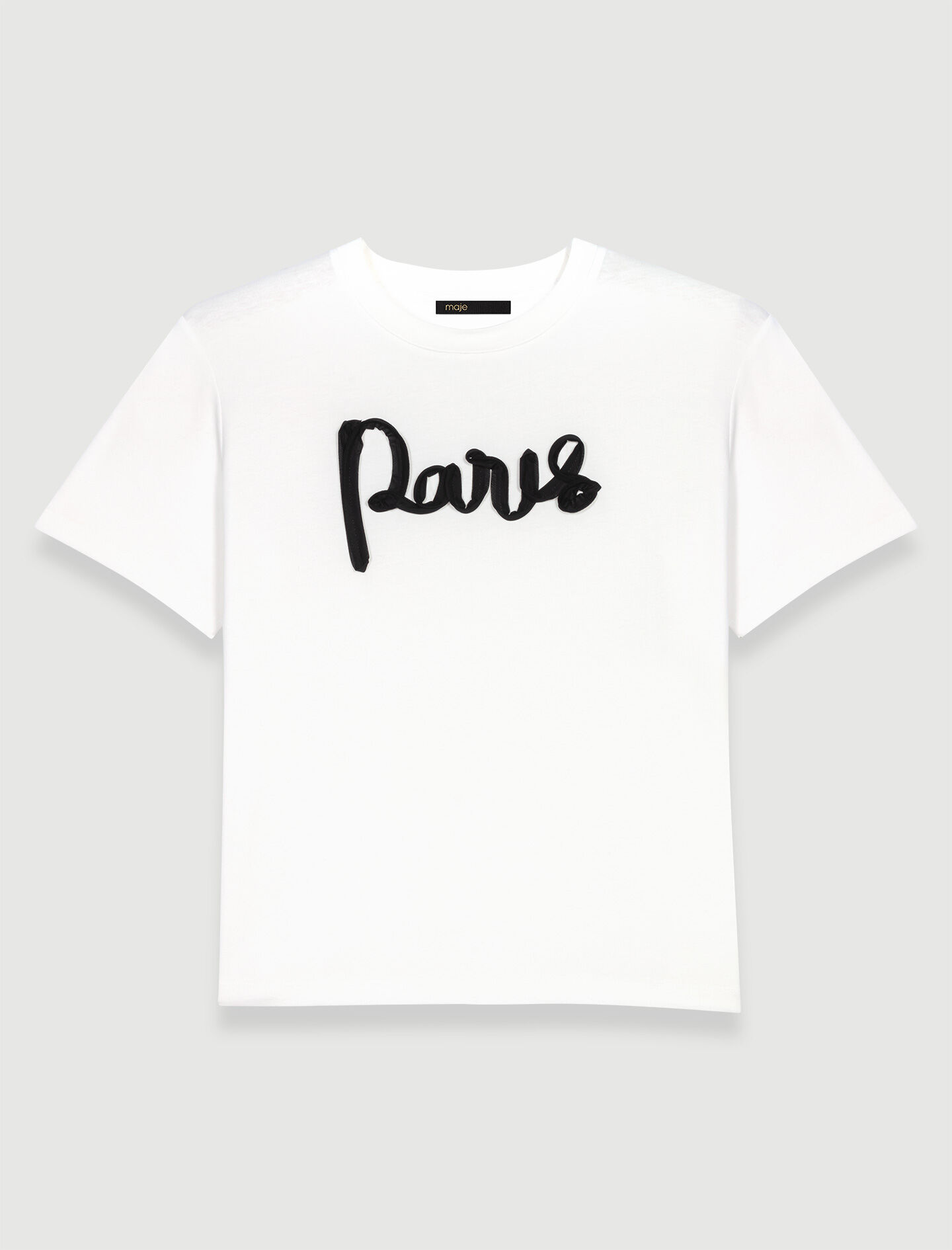 Katoenen T-shirt - Wit