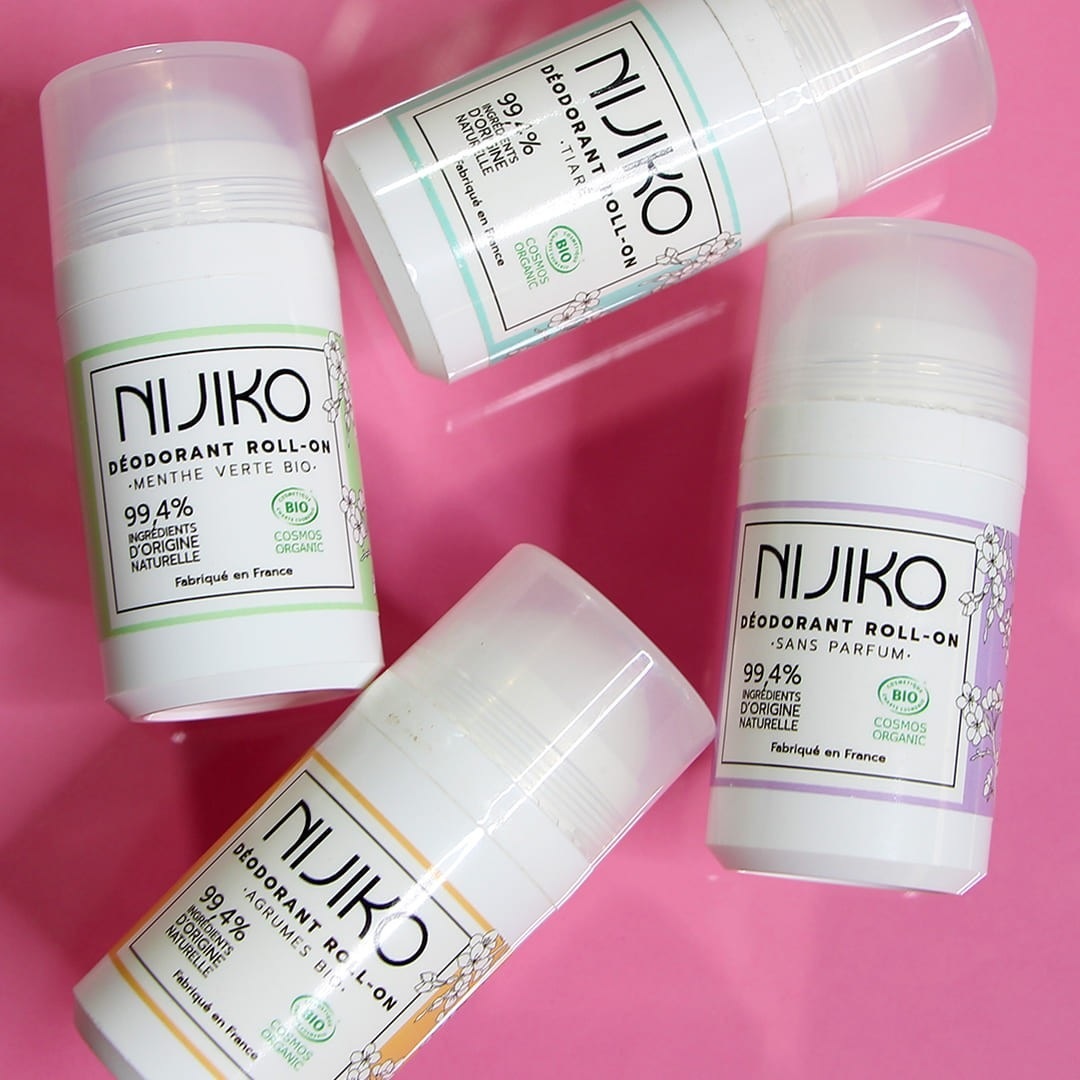 NIJIKO Déodorant Bio à la Menthe Verte