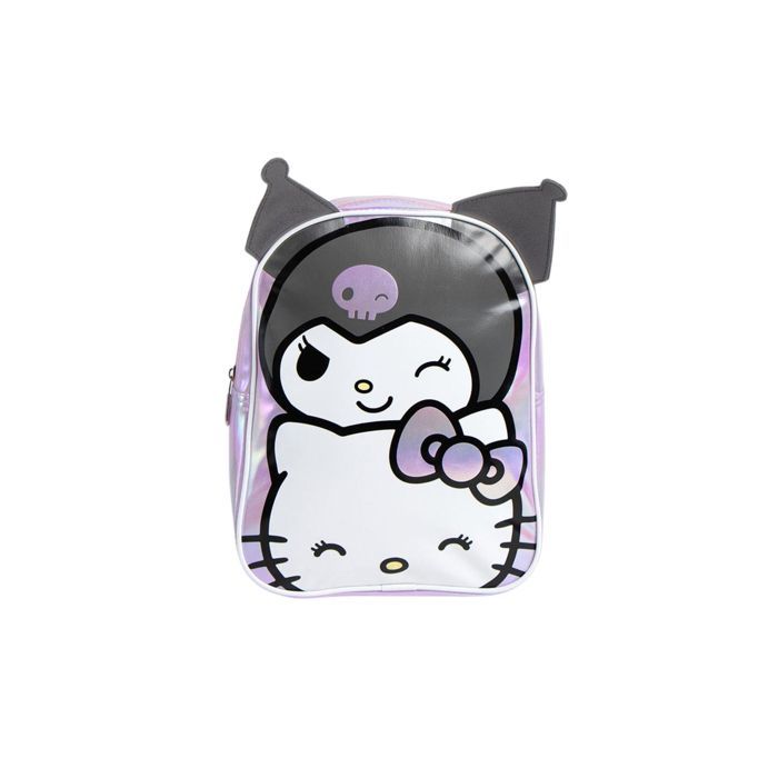 Children's Backpack - SANRIO - Hello Kitty Kuromi - Purple - Lightweight and durable - Comfortable shoulder straps