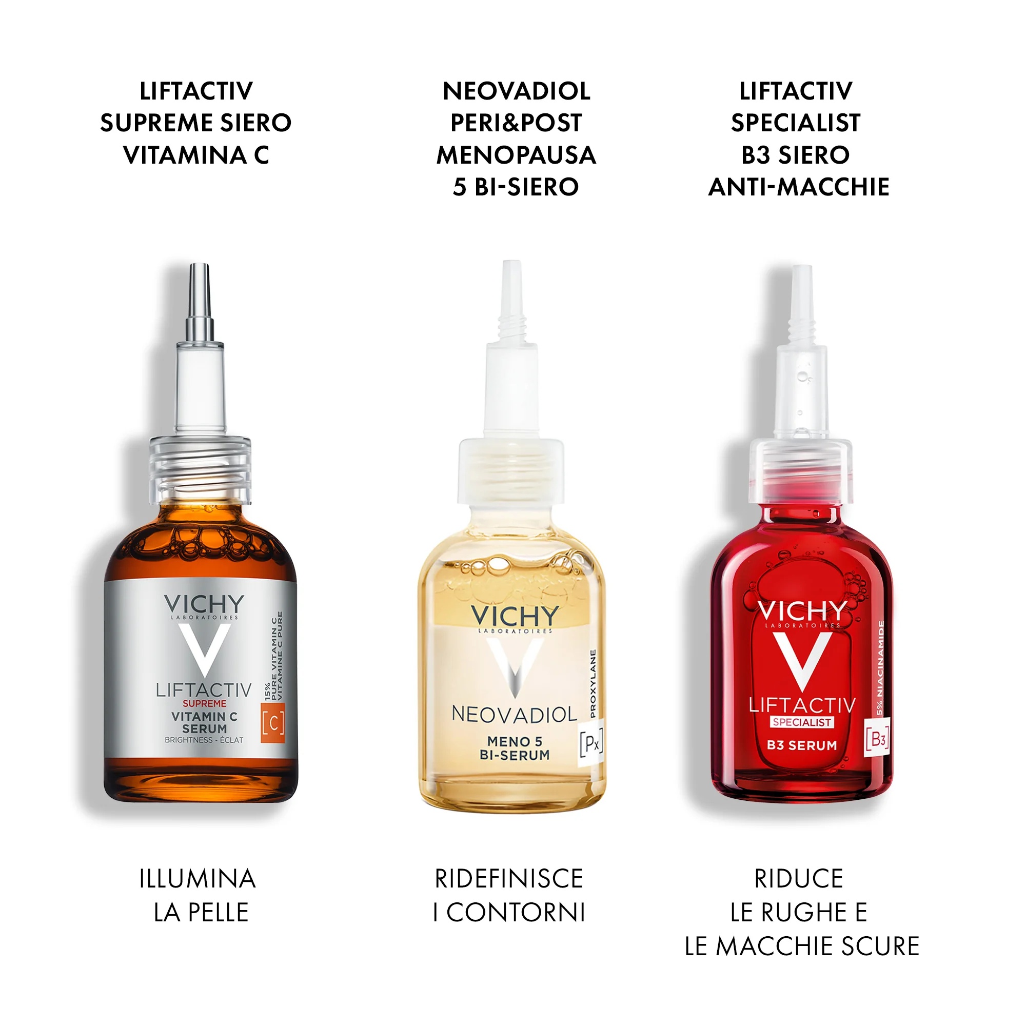 VICHY Vichy Neovadiol Prä- & Postmenopause Meno 5 Biphasisches Serum 30 ml Verdickt die Haut