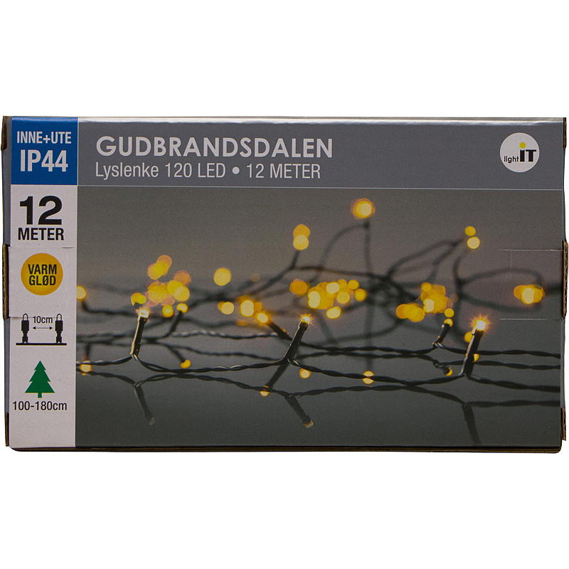 Hem Ljusslinga 120 LED Varmt sken, Gudbrandsdalen