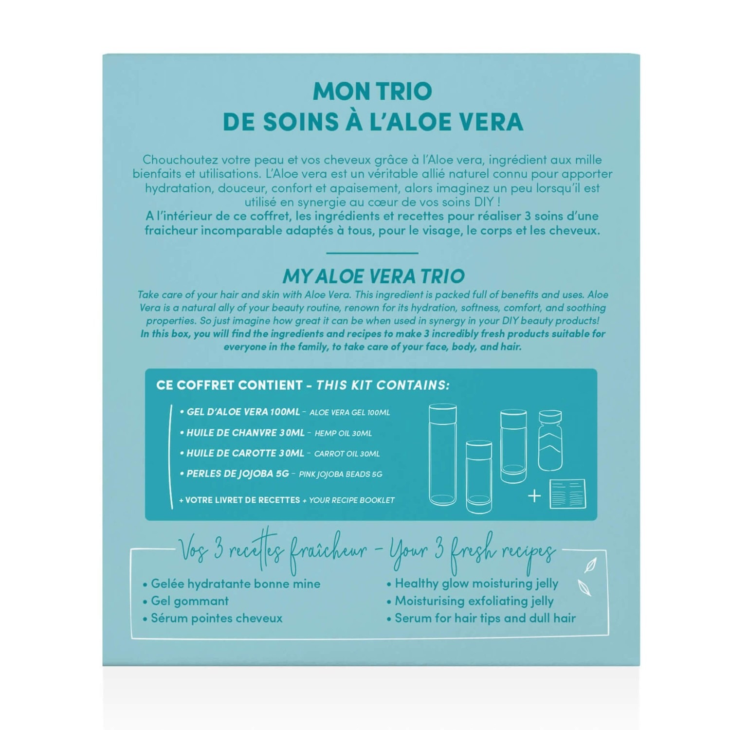 Waam MON TRIO DE SOINS A L'ALOE VERA