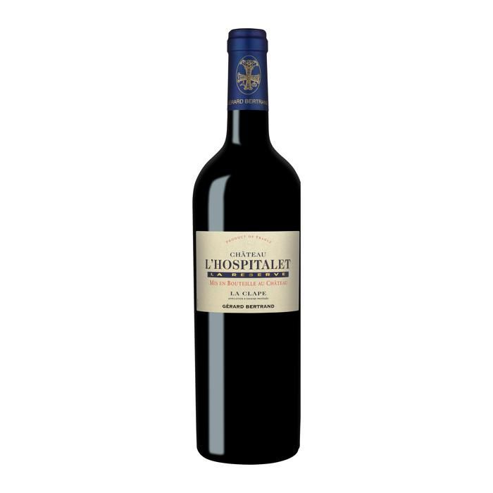 Château l'Hospitalet La Réserve Rouge 75cl 2023 Lote de 3 botellas 75cl