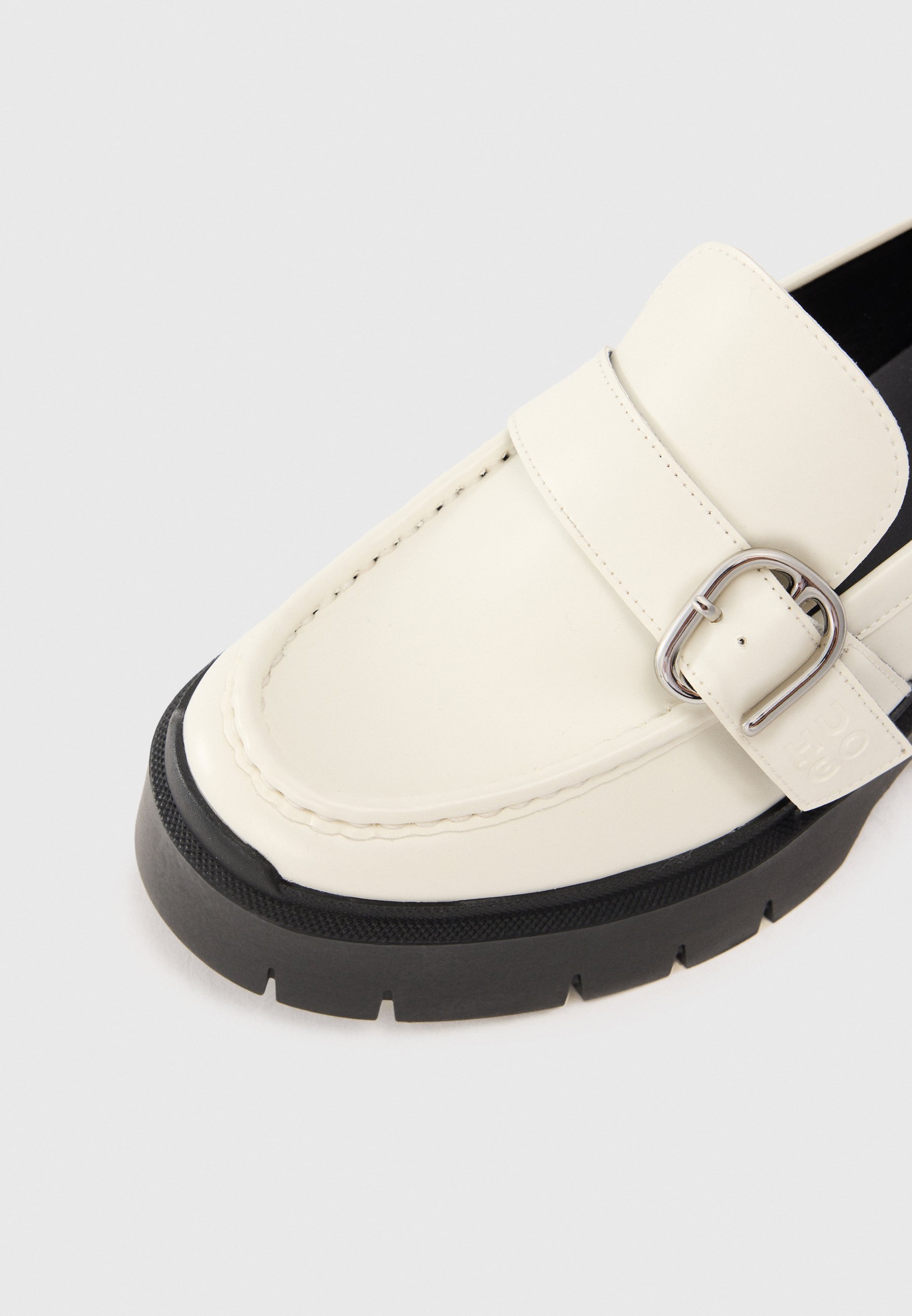 HUGO KRIS - Slip-ons - offen weiß