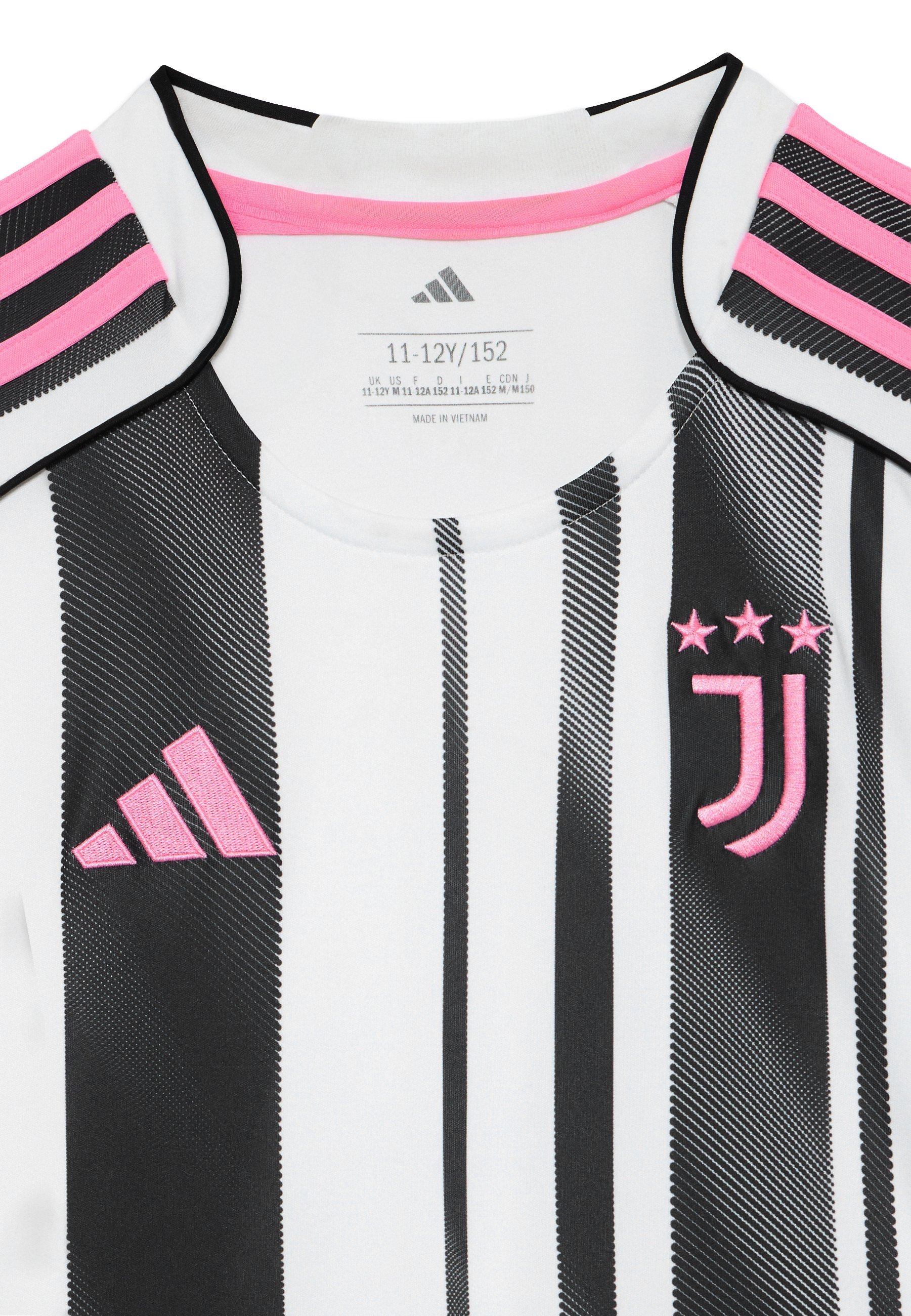 adidas Performance JUVENTUS 25/26 THUISSHIRT KINDEREN UNISEX - Sport T-shirt - wit/zwart