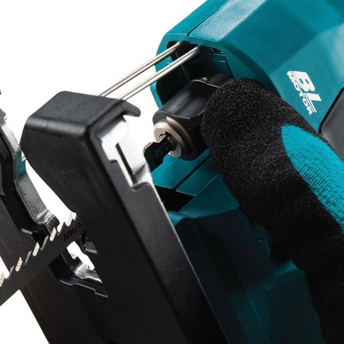 Sierra de calar pendular inalámbrica Makita DJV185Z de 18 V (batería no incluida). Número de baterías suministradas: 0