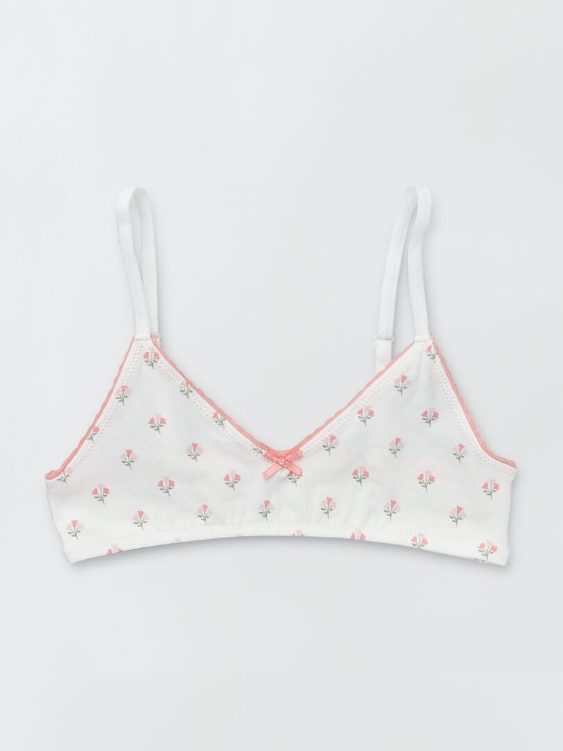 Set van 2 sportbeha's - WIT