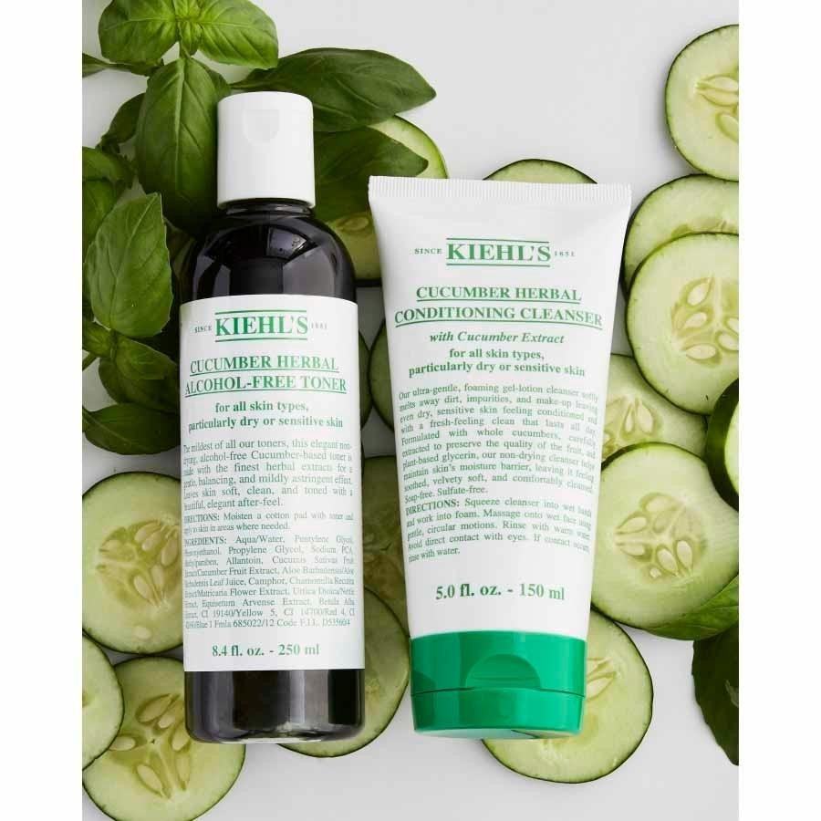 Kiehl's Cucumber Herb кремасти хранљиви гел за чишћење - 150 мл