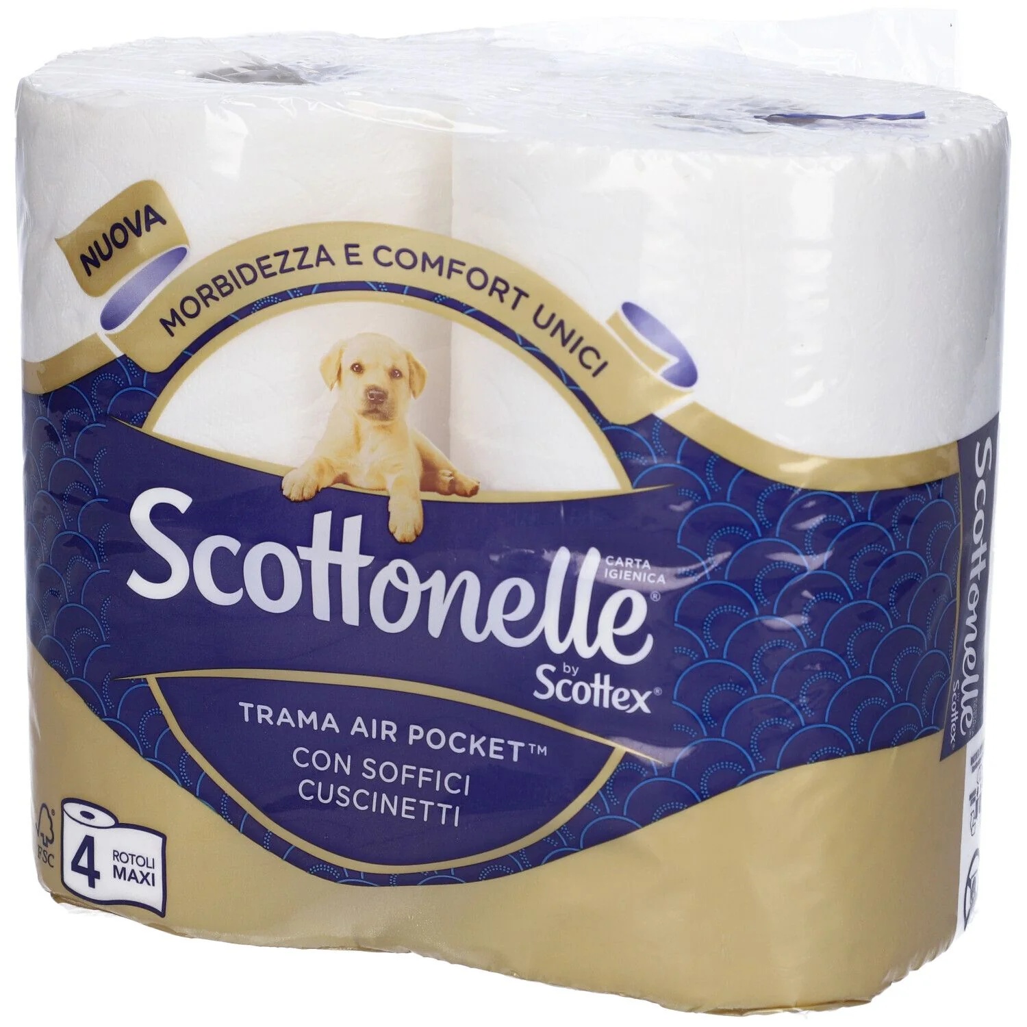 Toiletpapier Scottonelle P4 zilver