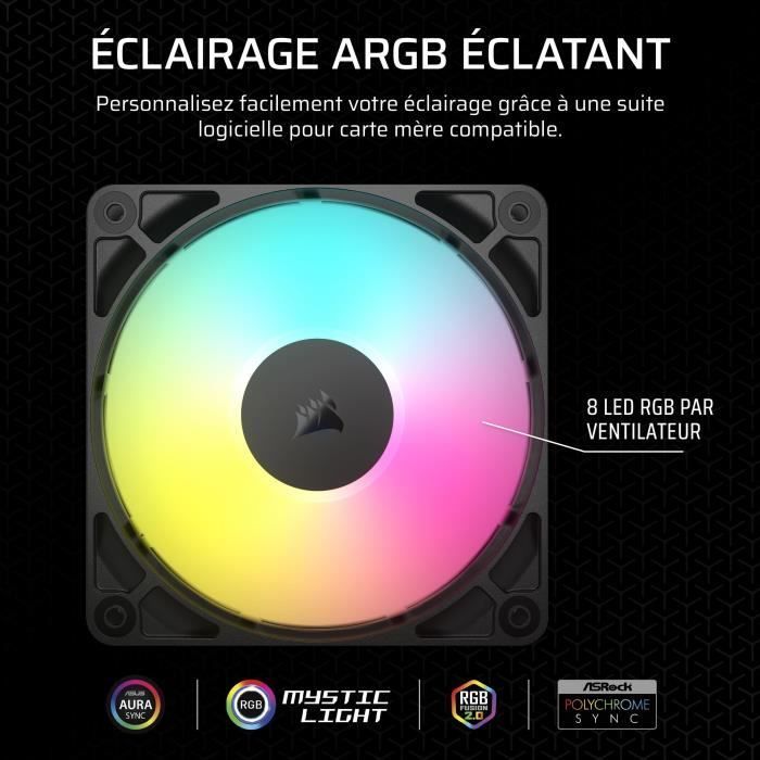Ventoinha ARGB de 120 mm - CORSAIR - RS120
