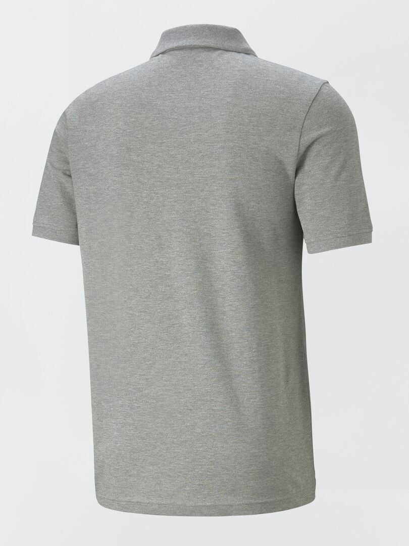 'Puma' poloshirt - GRIJS