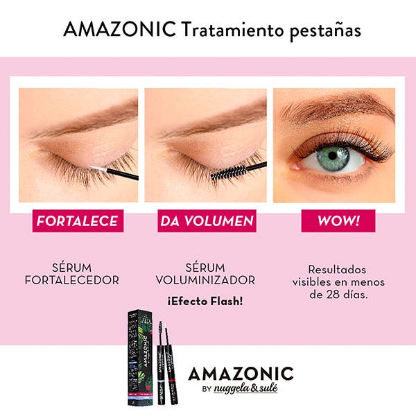 Sérum na řasy s dvojitým účinkem Amazonic | 6 ml