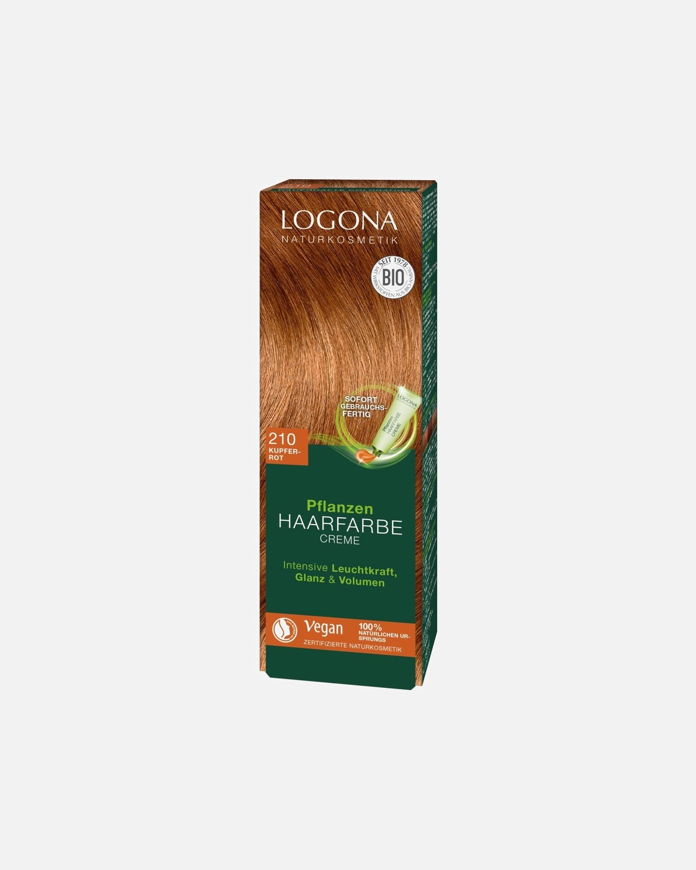 Logona biljna boja za kosu u kremi - 150 ml