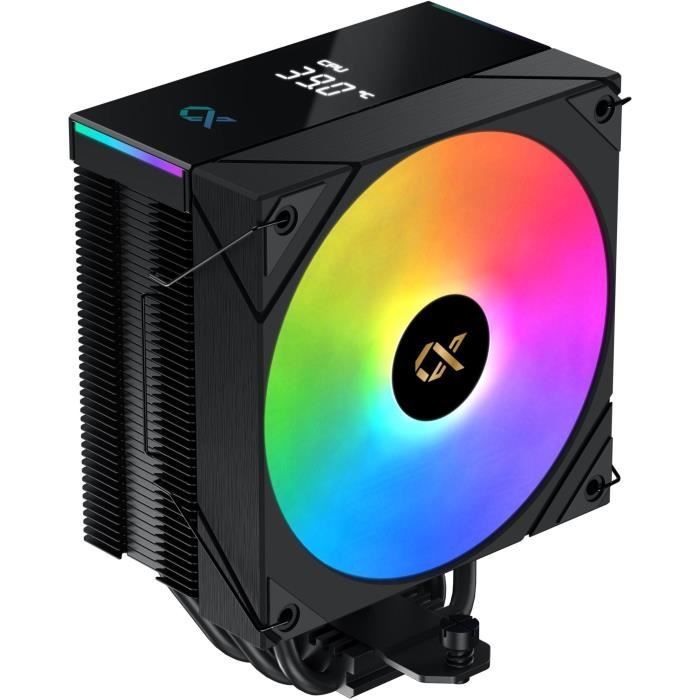 CPU-koeler - XIGMATEK AK4 Digital - AMD AM5/AM4 - 1x 120mm ARGB-ventilator - Zwart