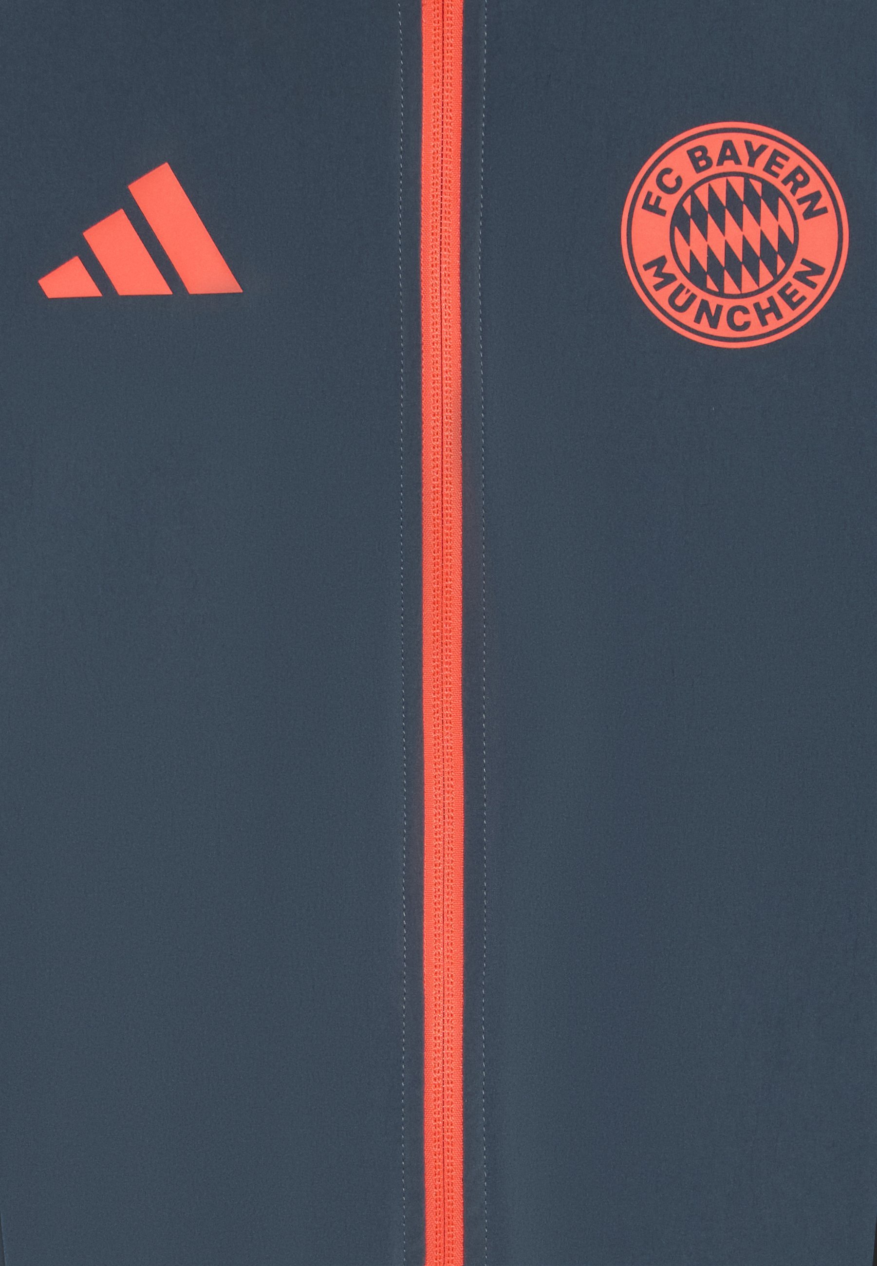 adidas Performance FC BAYERN MUENCHEN COMPETITION TECH TRAVEL JACKET KIDS UNISEX - Veste d'entraînement - Bold Onix/Easy Coral