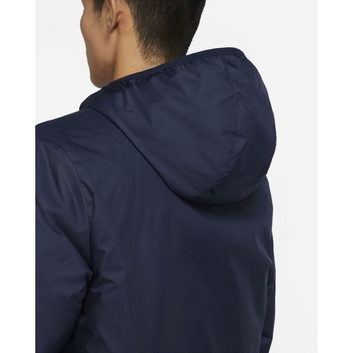 Nike Repel Parka PARK 20 - Men's Navy Blue, Water-Repellent, Synthetic Padding