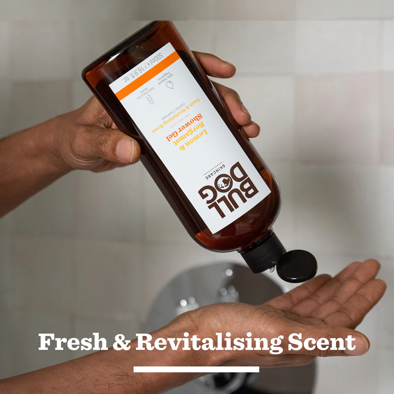 Bulldog Lemon & Bergamot Revitalisierendes Körperpflege-Duo für Männer – Geschenkset