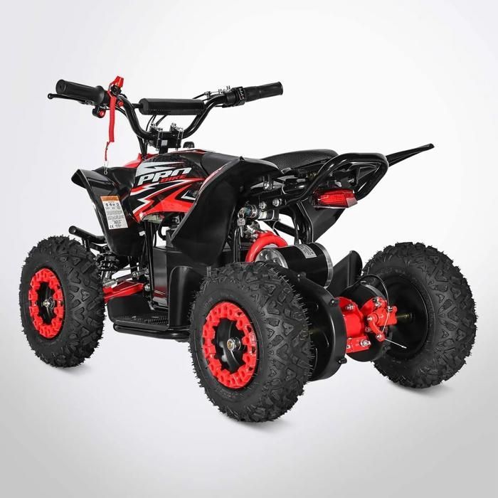 Quad de bolsillo TIRAX de 800 W - Mini quad eléctrico de 800 W para niños - Rojo