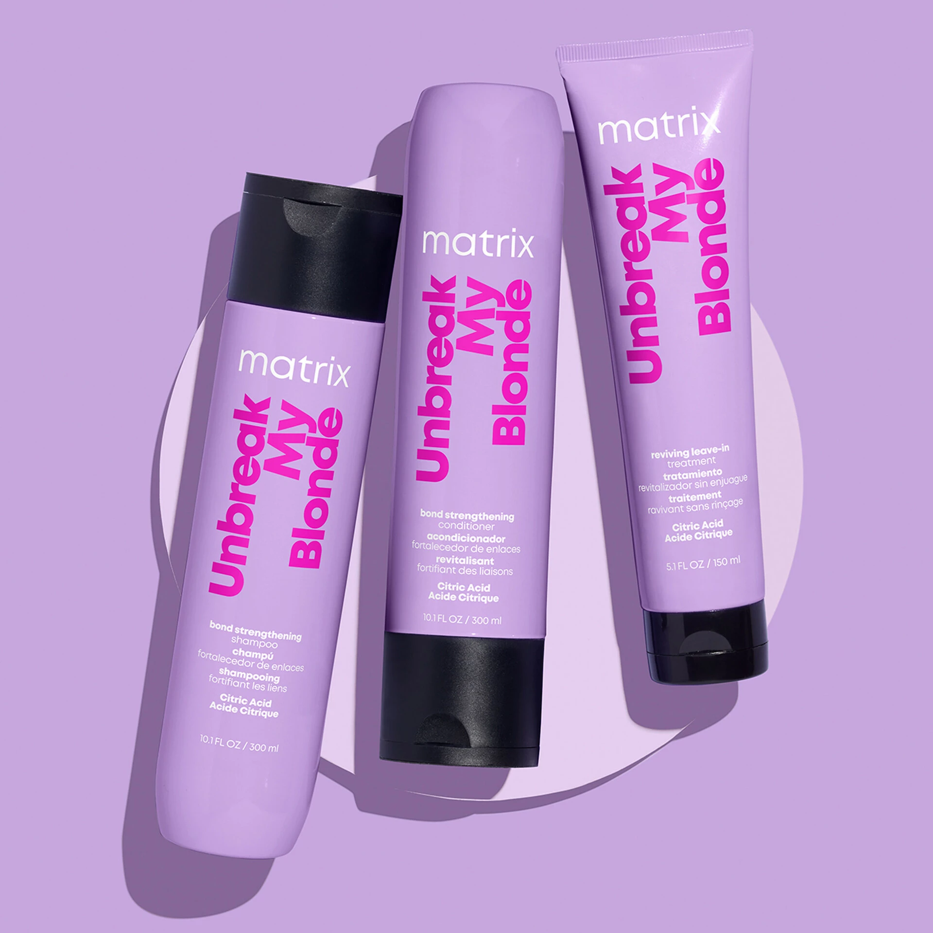 Unbreak My Blonde Leave-In Hajpakolás 150 ml - Matrix
