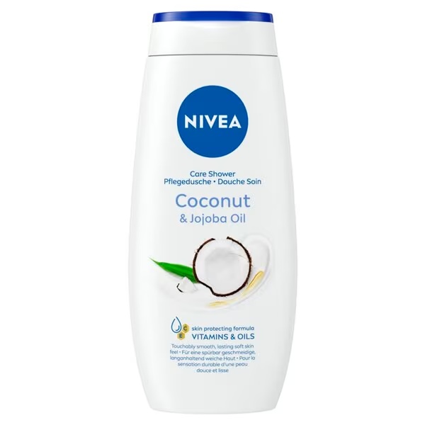 NIVEA krema za prhanje s kokosom in jojobinim oljem<br>250 ml - za normalno kožo