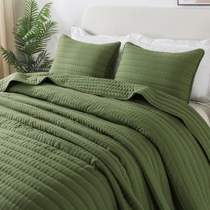 Colcha acolchada suave de 300x270 cm - Certificación Oeko-TEX - Manta acolchada sin funda de almohada