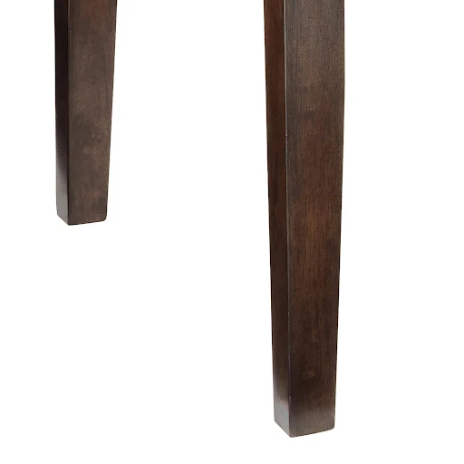 Ausziehbarer Esstisch, dunkelbraun, Holz
