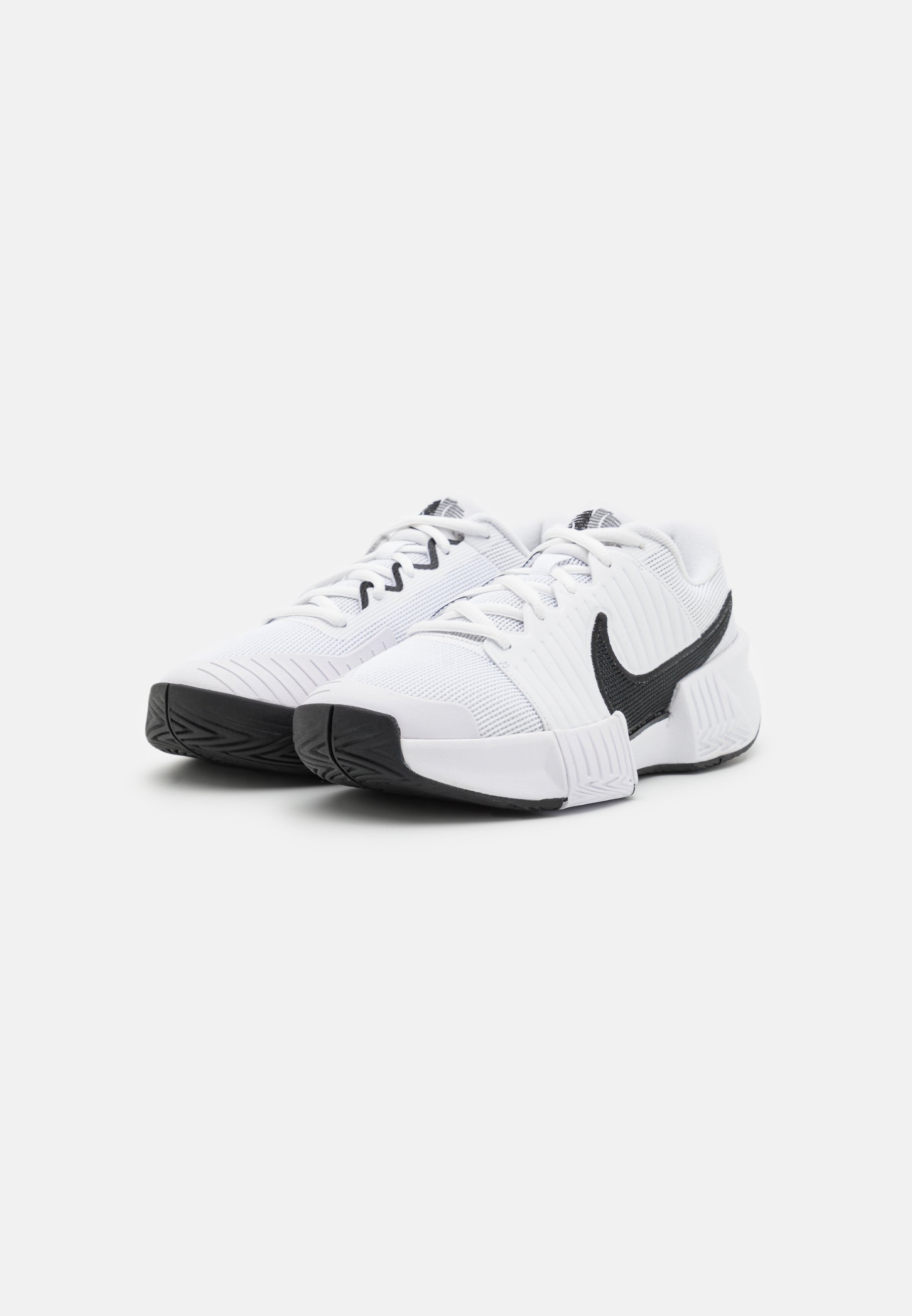 Nike Performance ZOOM GP CHALLENGE PRO HC - Multicourt tennisschoenen - wit/zwart