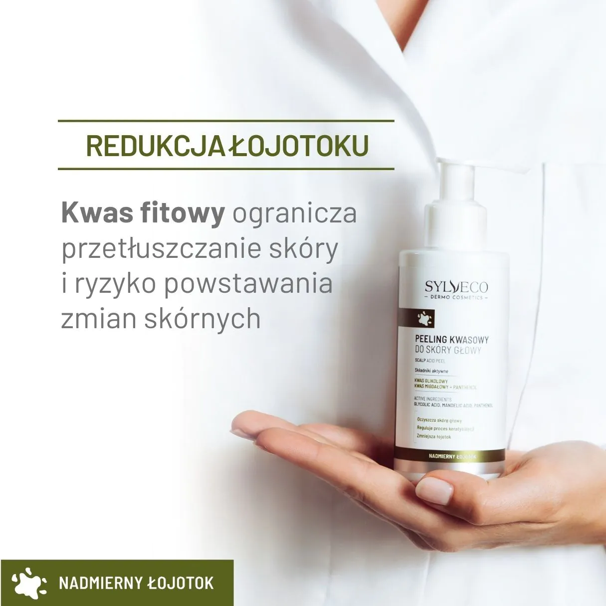 Sylveco Dermo Peeling kwasowy do skóry głowy