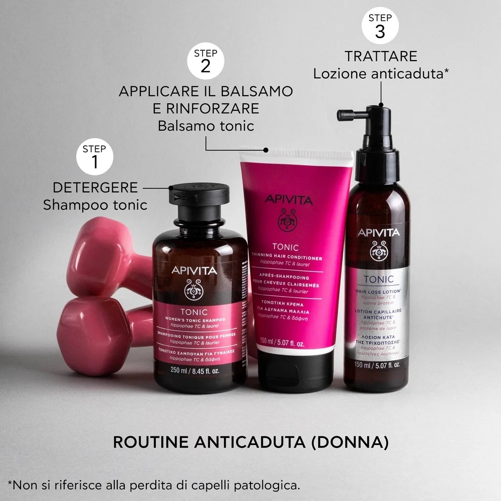 APIVITA Apivita Anti-Haaruitval Lotion Hippophae Tc/Lupine Eiwit 150 ml tegen haaruitval