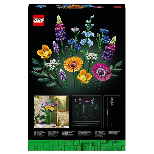 LEGO Icons 10313 Botanikos kolekcijos puokštė su laukinėmis gėlėmis<br>