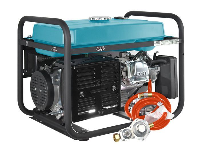 KS 7000E G Gas/Petrol Generator - Könner & Söhnen - DUAL FUEL - 5500 W - 25 L - 95 dB