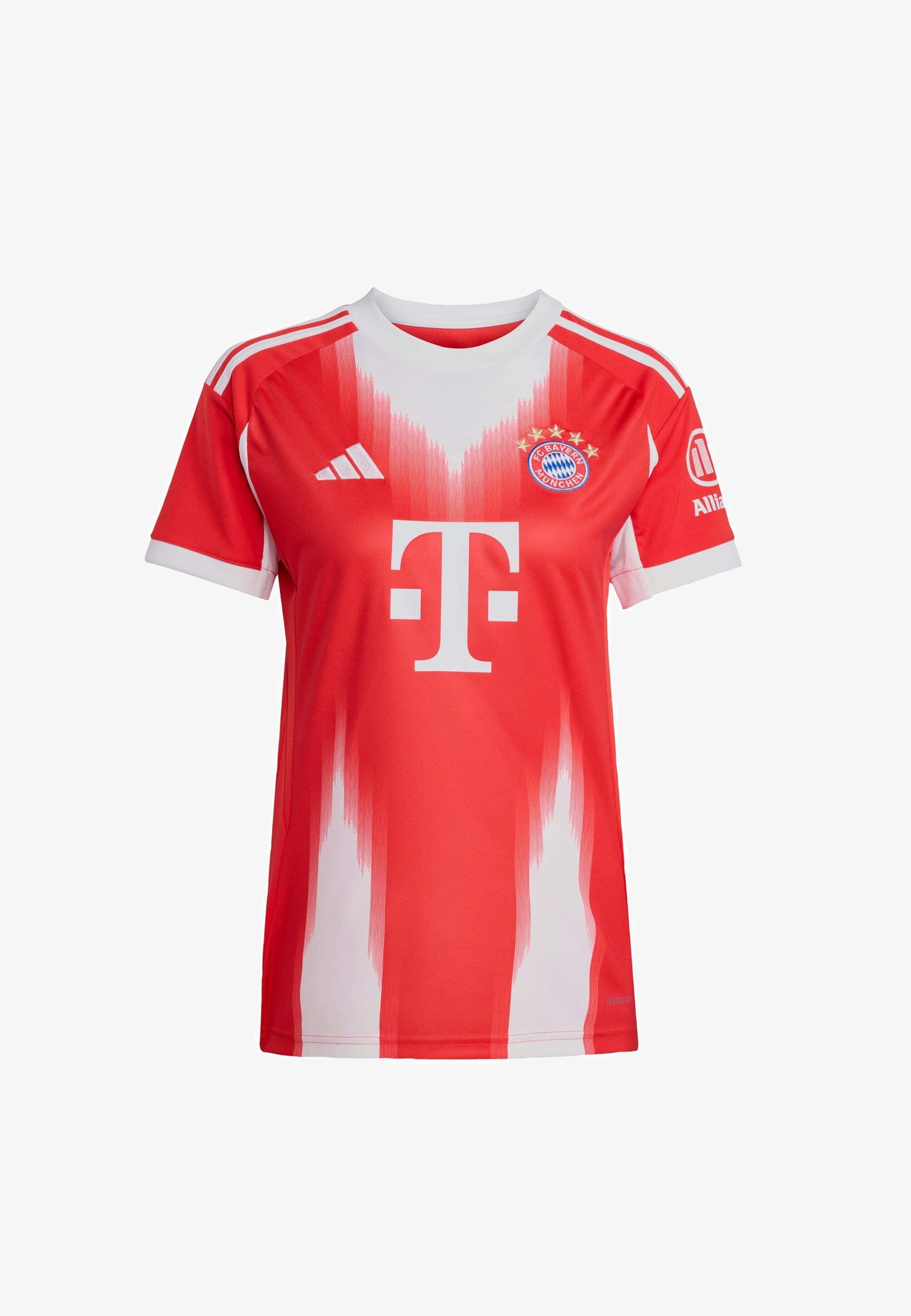 adidas Performance FC BAYERN MÜNCHEN THUISSHIRT 25/26 DAMES - T-shirt met print - rood