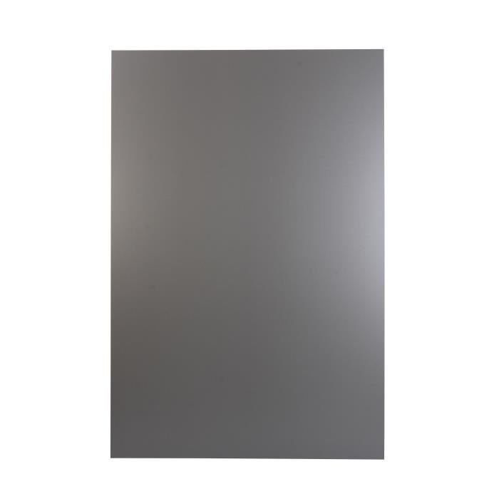 Placa composta NORDLINGER PRO - Alumínio - 80 x 120 cm 3/0,15 mm - Prata