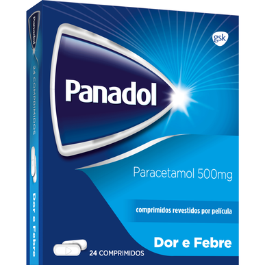 Panadol  Panadol 500mg Comprimidos Dor e Febre      24 comprimidos 24 comprimidos