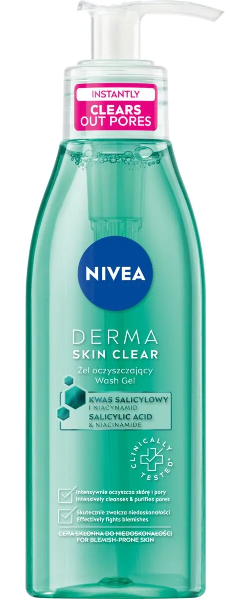 Nivea Derma Skin Clear żel oczyszczający