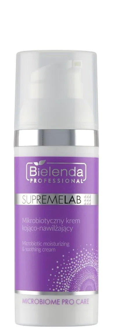 Bielenda Professional Supremelab Microbiome Pro Care Mikrobiotyczny krem kojąco-nawilżający