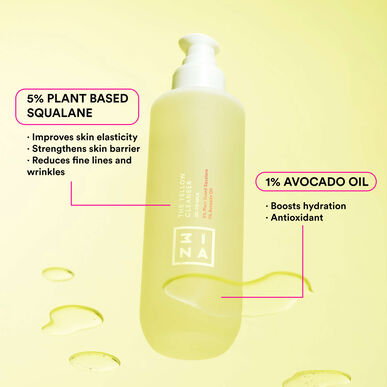 3INA sejas tīrīšanas eļļa The Yellow Cleanser 195 ml 195 ml
