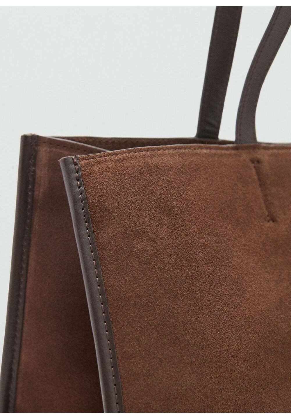 Sac à main Mango - marron