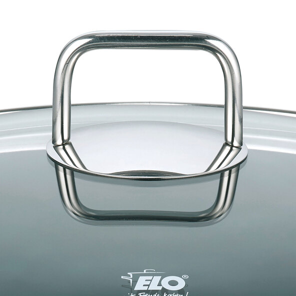 Stainless steel serving pan, 28 cm