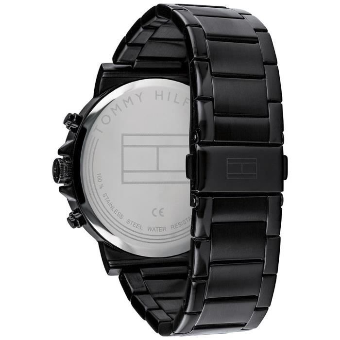 Uhr – Tommy Hilfiger – 1710383 – Edelstahl – Schwarz – Quarz – 5 ATM