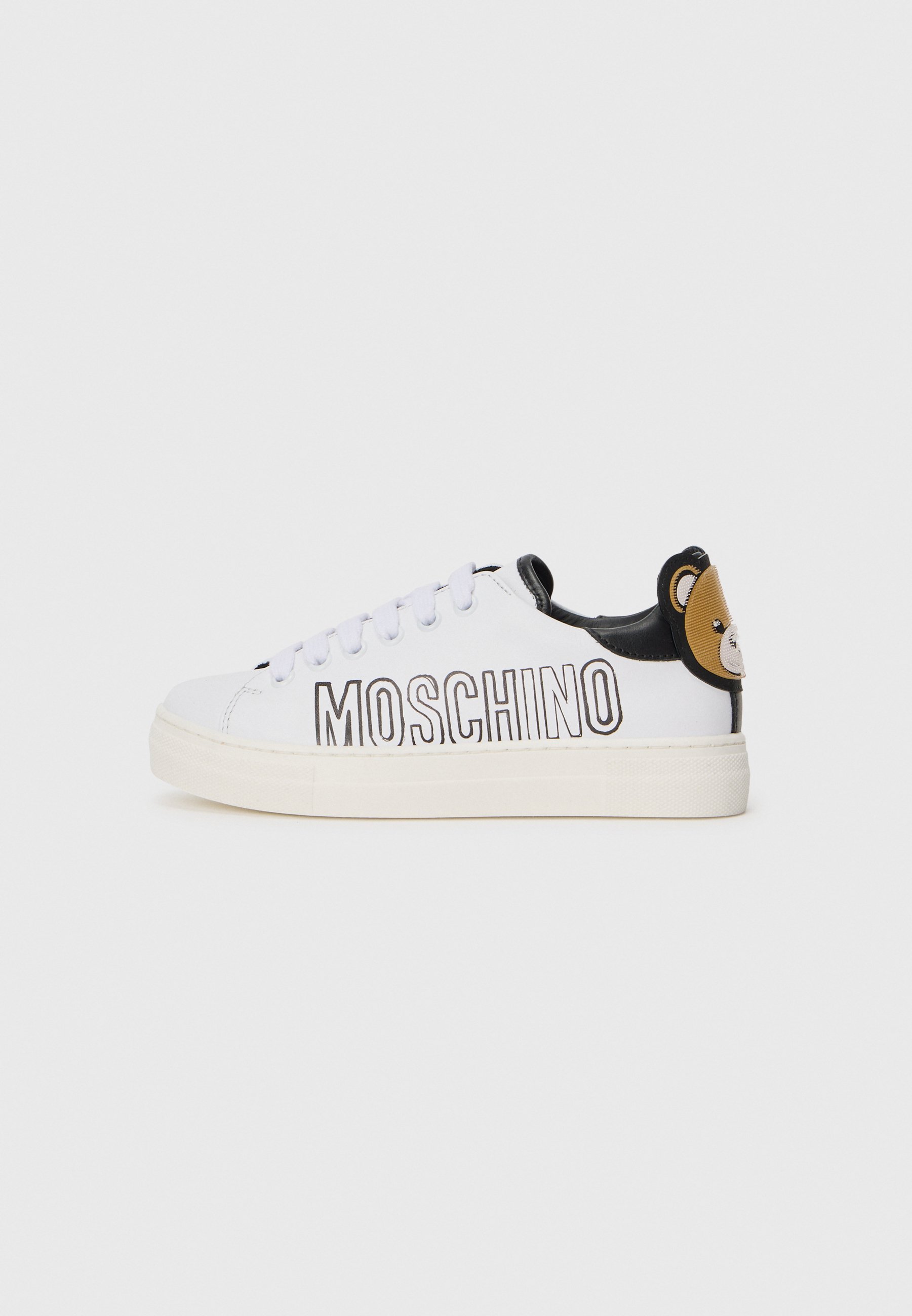 MOSCHINO UNISEX - Scarpe da ginnastica - bianco/nero