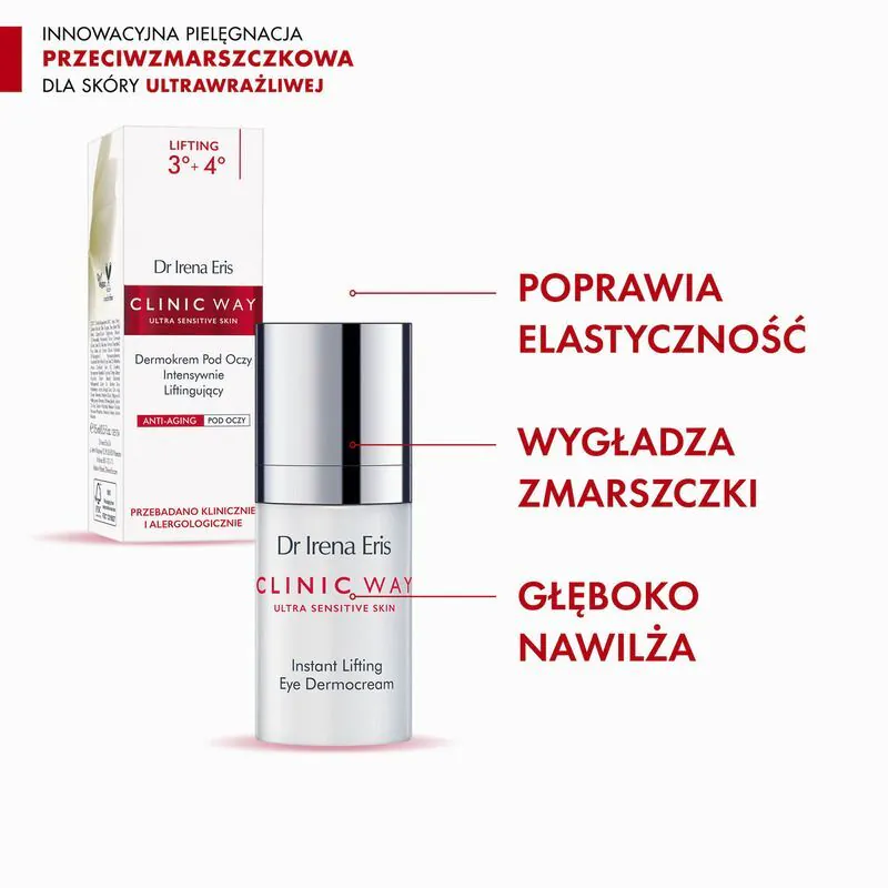 Dr Irena Eris Clinic Way 3° + 4° Dermokrem pod oczy