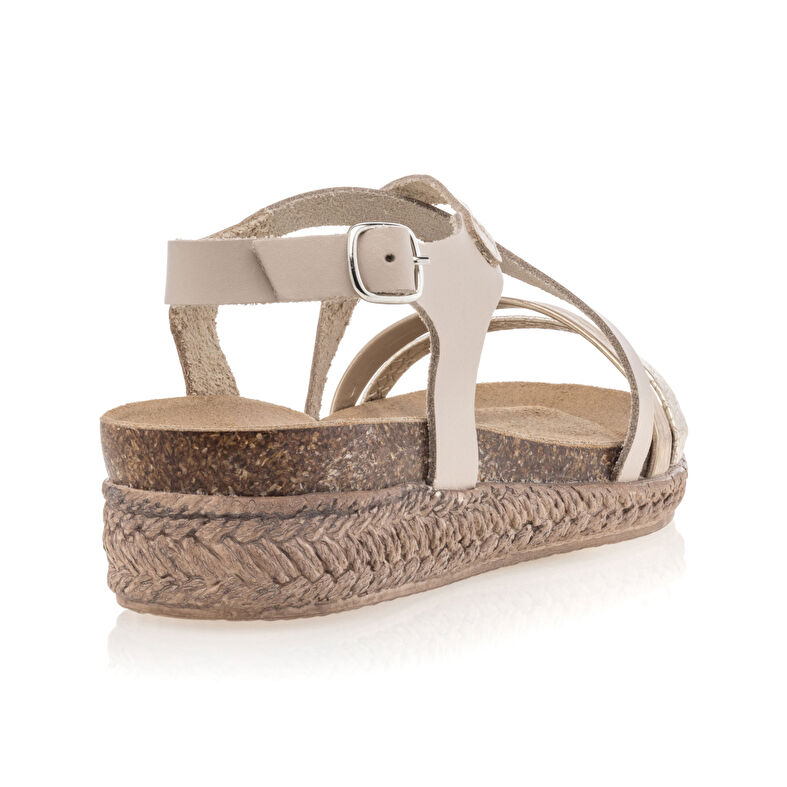 Sandales / nu-pieds Femme Beige