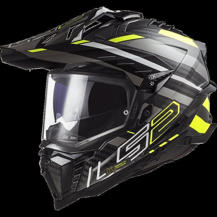 LS2 FULL HELMET MX701 EXPLORER CARBON EDGE