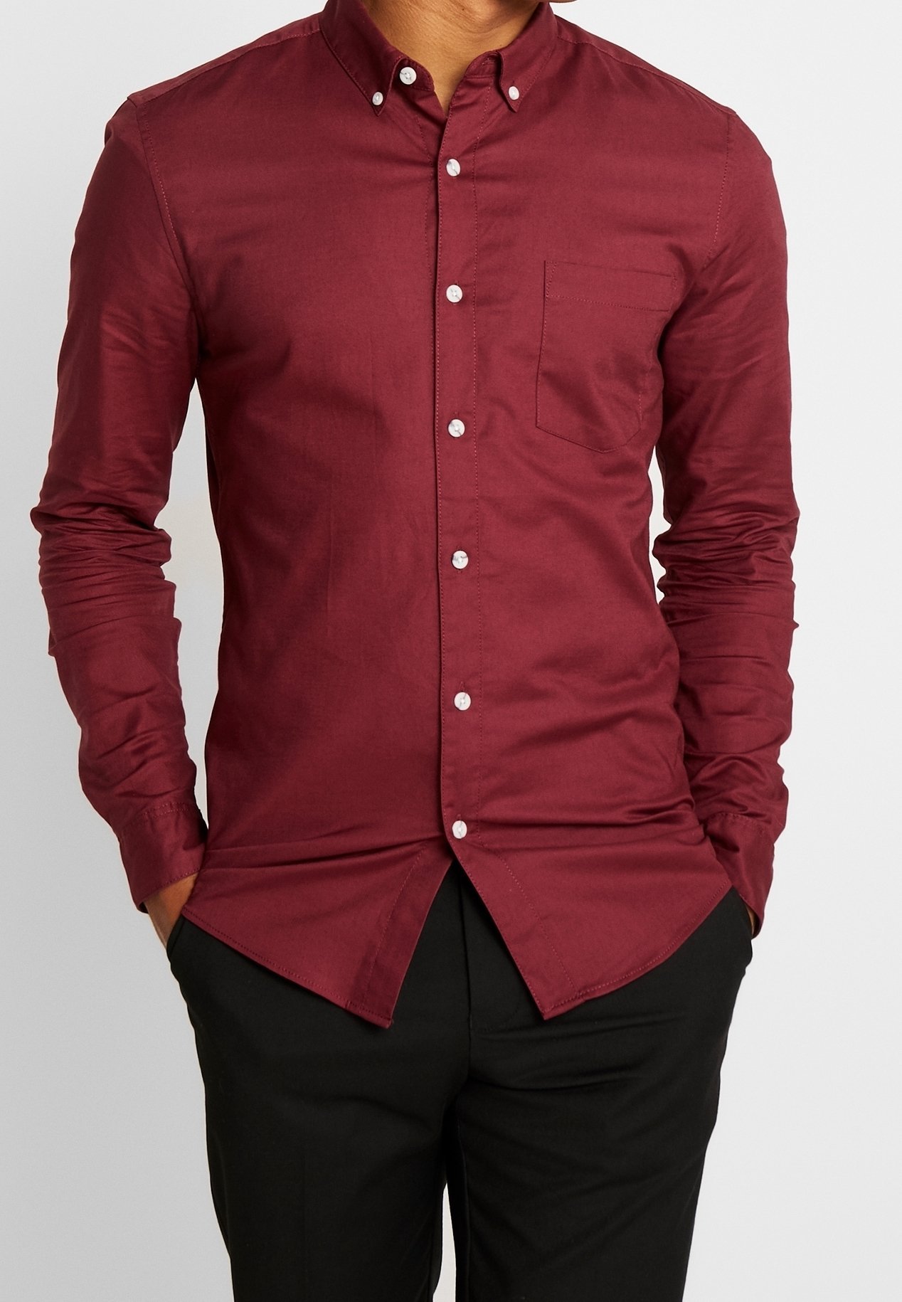 Topman shirt - bordeaux